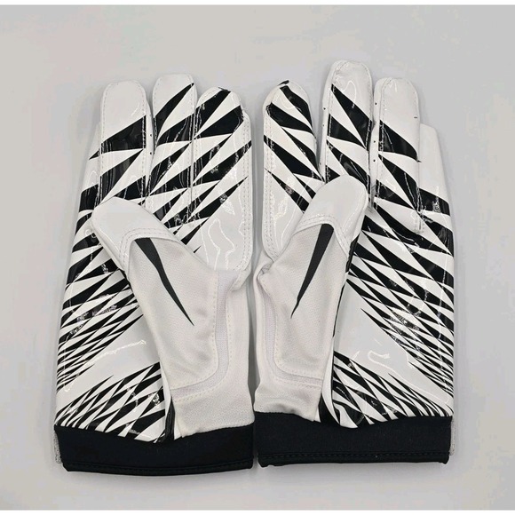 Nike‎ Vapor Jet Receiver Gloves Size 3XL NFL EQUIPMENT White Black NEW
